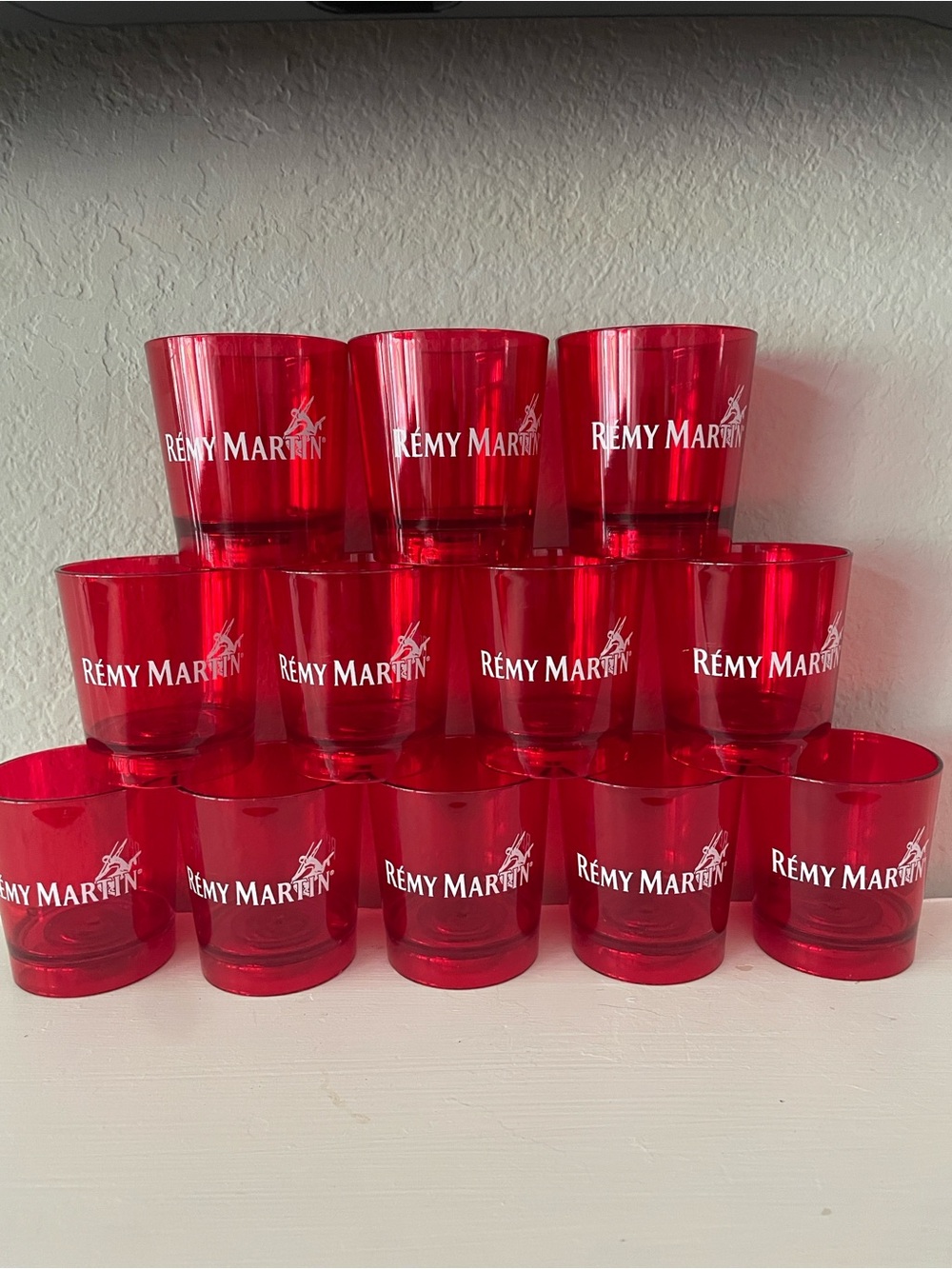 Remy Martin Large Shot Glasses - Set of 12